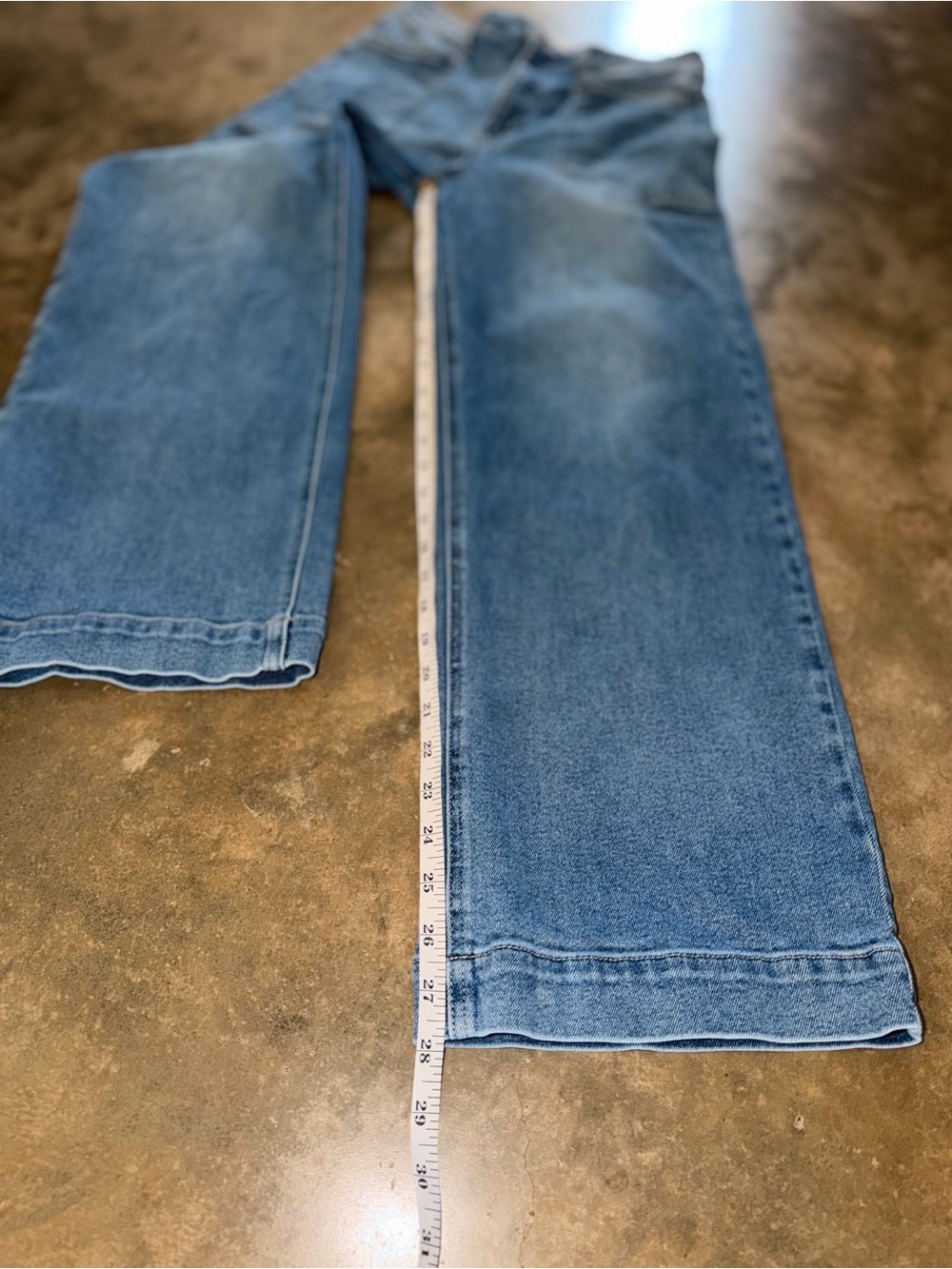 JBD Just Black Denim Eve High Rise Utility Wide Leg Jeans Size 28 - Picture 10 of 14